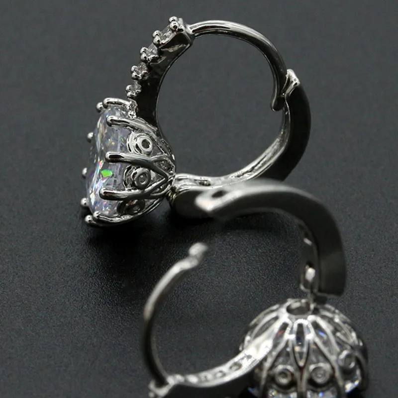 Trendy Silver Plate Earrings-Silver-4