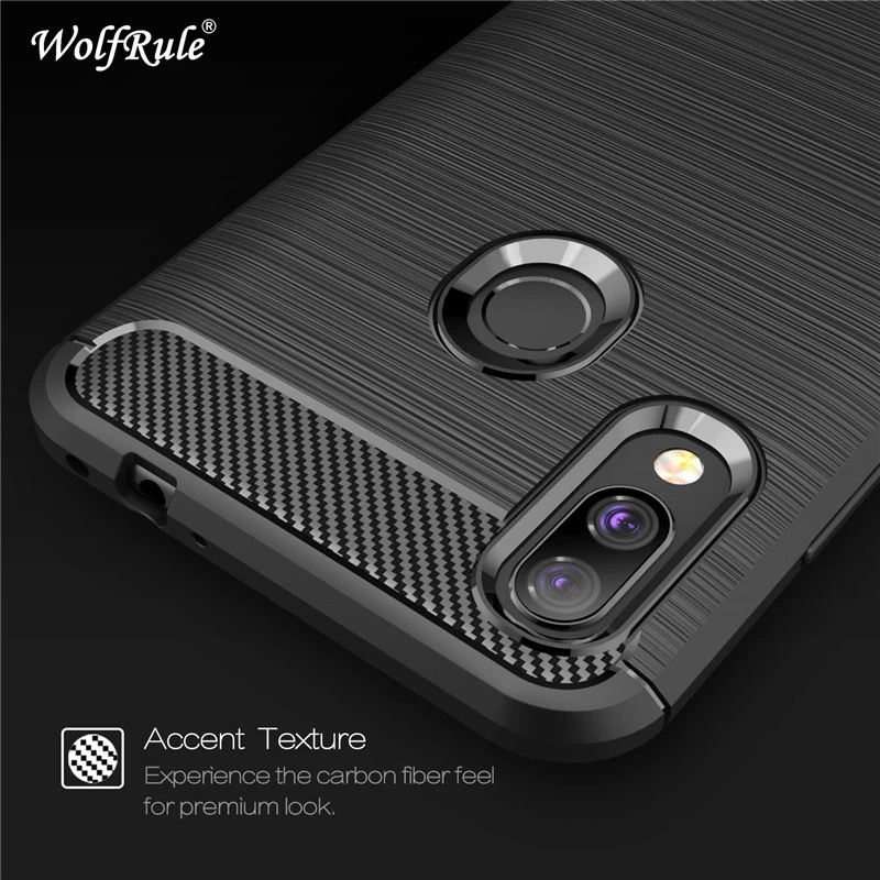 

WolfRule Xiaomi Redmi 7 Case Redmi Y3 Cover Shockproof Soft TPU Brushed Back Case For Xiaomi Redmi Y3 Funda Redmi 7 / Y3 6.26"