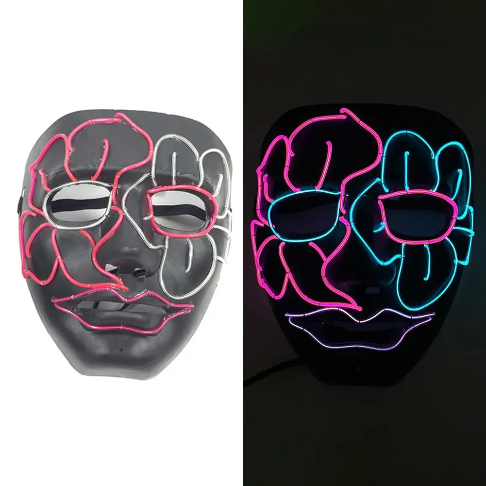 Halloween Mask LED Light Up Party Masks The Purge Election Year Great ...