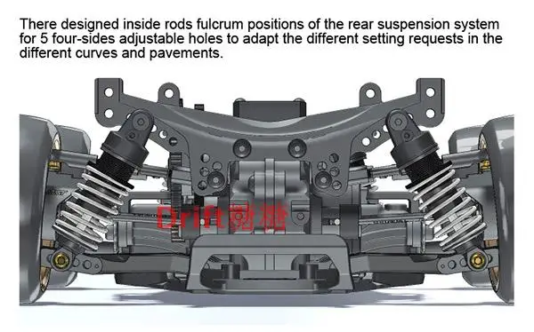 532161 MST RMX2. 0 S 1:10 Drift Frame KIT