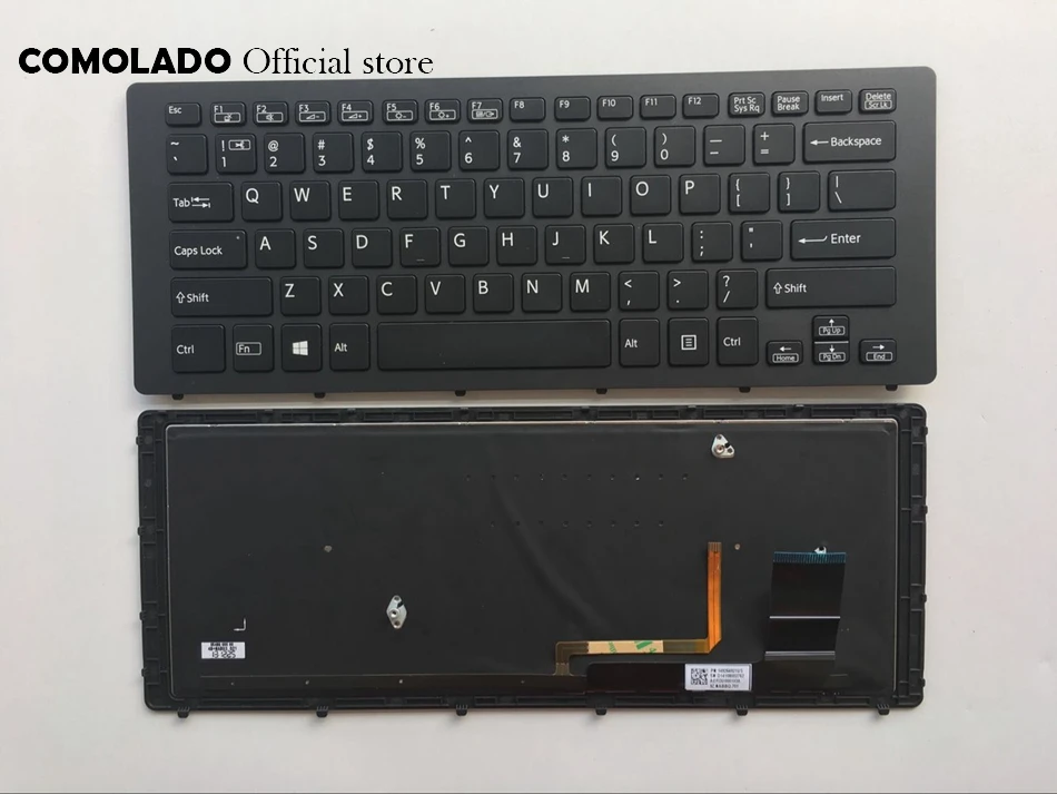 

US English Backlit Keyboard for SONY VPC SVF15N SVF 15N SVF15N18SCB black Laptop Keyboard US Layout