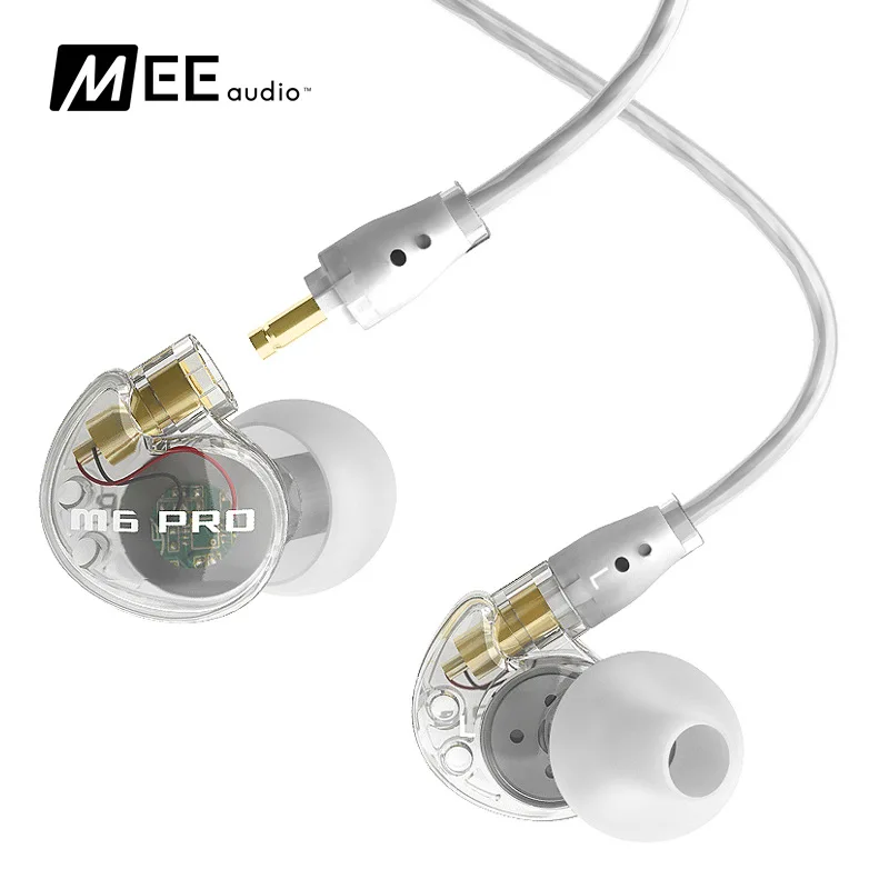 Beste MEE audio M6 PRO Universal Fit Geluidsisolerende Musicus In Ear Monitors met Afneembare Kabels voor iPhone Android telefoon