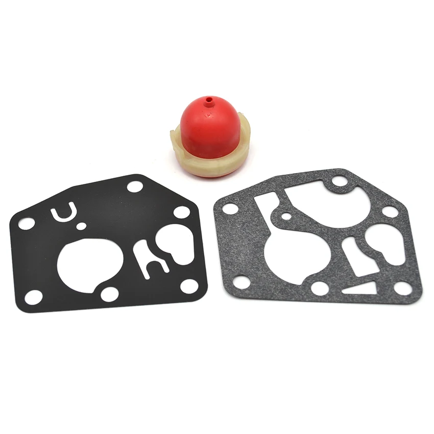 Red Primer Bulb Diaphragm Carburetor Carb Repair Kit Fit Briggs