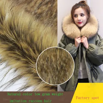 

Natural color imitation braid hair fashion clothing fur collar artificial fur grass cap wool fabric