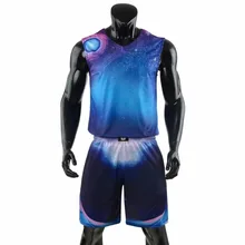 Для мужчин майки спортивные шорты комплект s спортивная одежда колледж пустой трикотажная форма костюм Спортивная команда