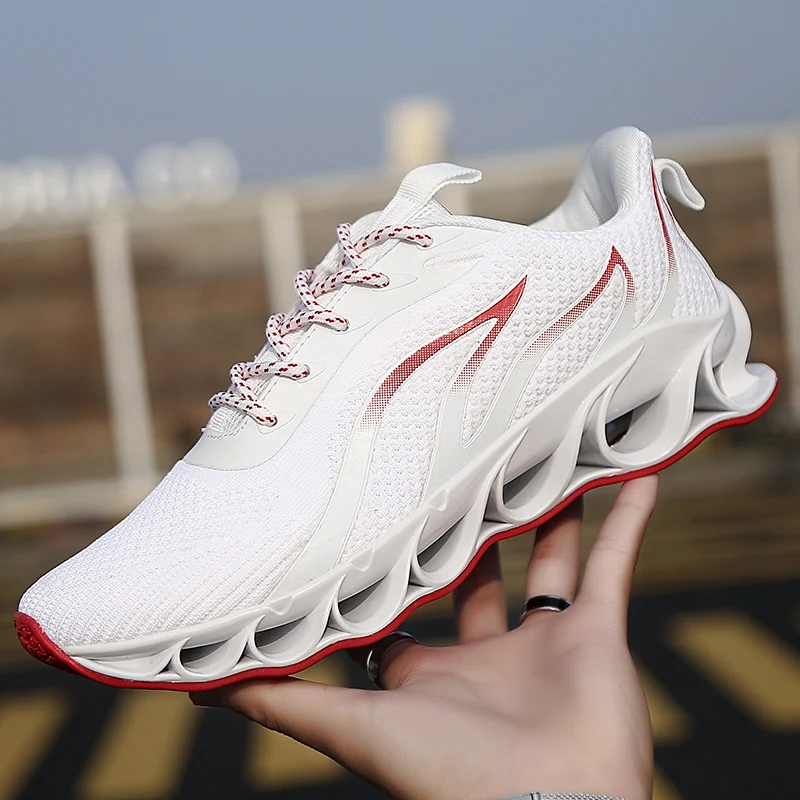 2018 جديد احذية الجري للرجال تنفس Zapatillas Hombre في الهواء الطلق أحذية رياضية Lightweigh أحذية مشي حجم 39-45 أحذية رياضية