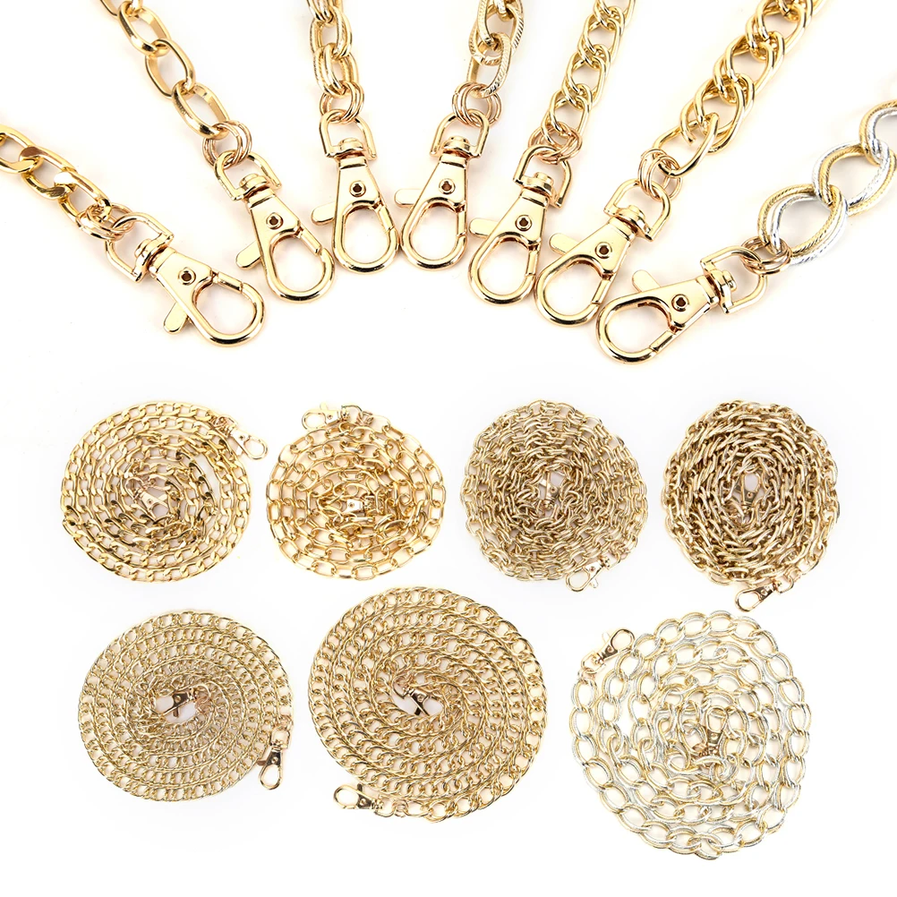 1PCS 120cm Length Handbags Bags Handle PU Strap Chain bag strap bag handle bag hardware Purse Replacement 1PCS 120cm Length Handbags Bags Handle PU Strap Chain bag strap bag handle bag hardware Purse Replacement