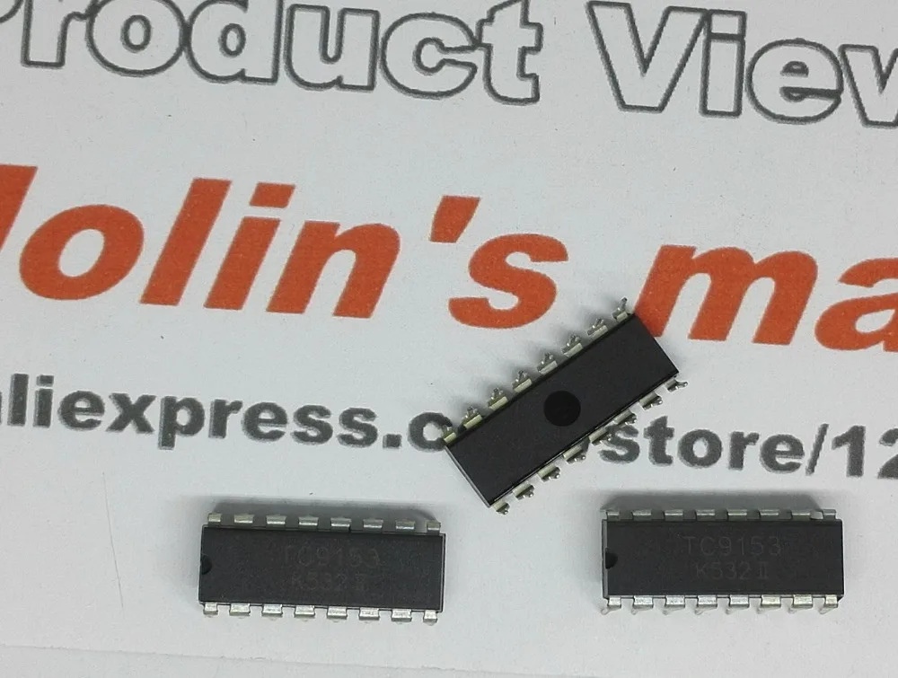 20PCS/LOT New original TC9153 TC9153AP DIP16 electronic volume -in ...