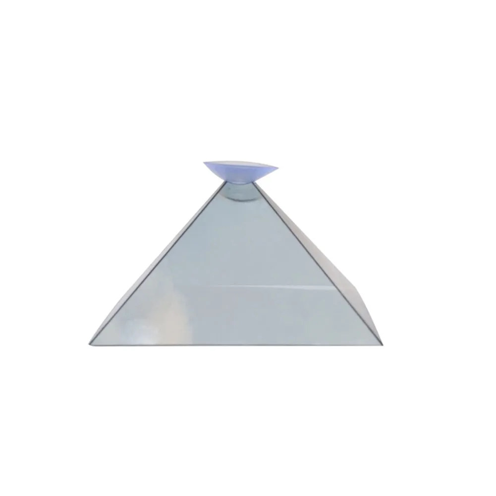 Dropshipping 3D Hologram Pyramid Display Projector Video Stand Universal For Smart Mobile Phone стойка для микрофона proyectores