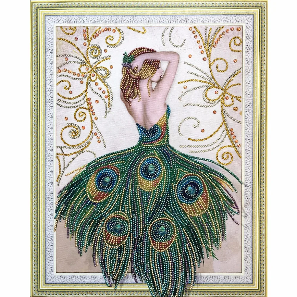 

Beauty 5D DIY Special Diamond Painting Embroidery Drill Mosaic Needlework Cross Craft Stitch Kit Home Decor
