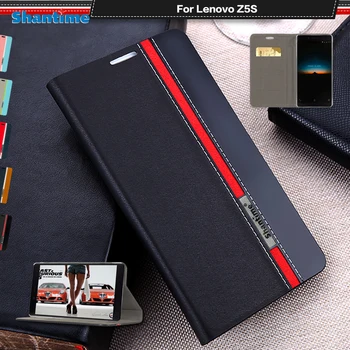 

Pu Leather Wallet Phone Bag Case For Lenovo Z5S Flip Book Case For Lenovo Z5S Business Case Soft Tpu Silicone Back Cover