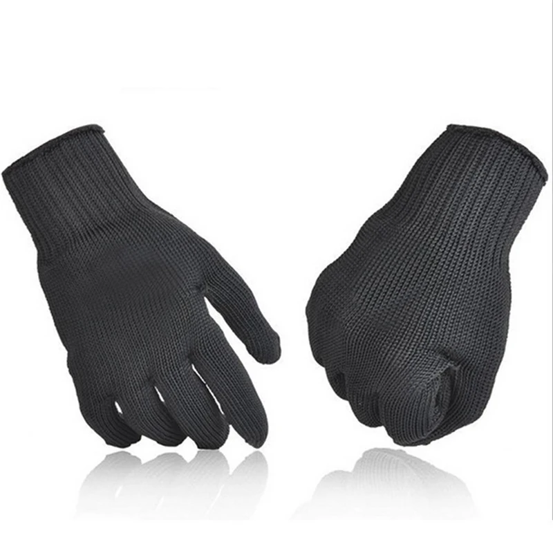Устойчивые к порезам перчатки из нержавеющей стали, проволока для безопасности, Антистатическая одежда для защиты рук