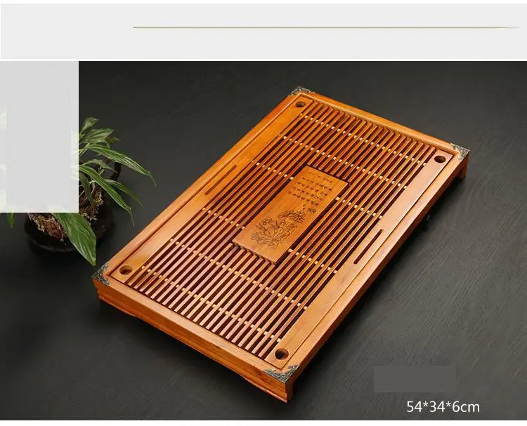 

good Wood Tea Tray,Water storage Tea Teable/Plate,Chinese Kungfu Tea Ceremony teaset,for puerh/pu'erh/white/green/Oolong tea