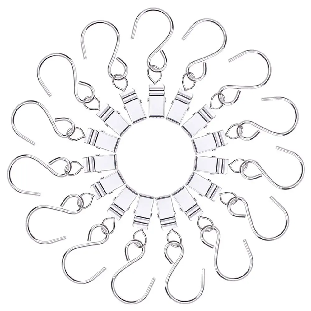 10PCS Party Light Hanger Hanging Clips Hook for Curtain Curtain Camp