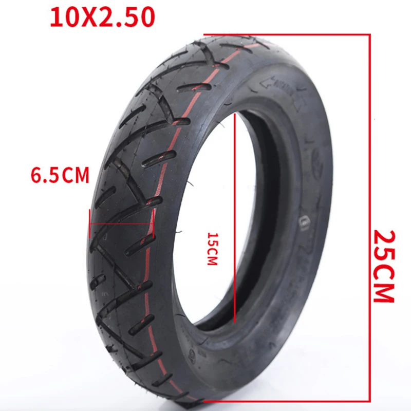

Universal Rubber 10 Inches Pneumatic Inflatable Inner Tube Tire Tyre for 10" Electric Kick Motor Scooter Inflatable Tyre Durable