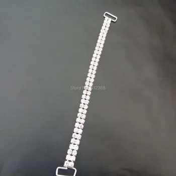 

Hot sell shiny crystal rhinestone bikini connectors 10/lot