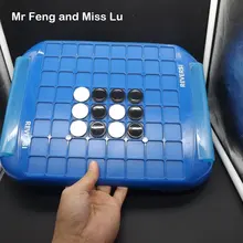 Большой размер 64 шт Пластиковые Reversi Шахматы Детские игрушки