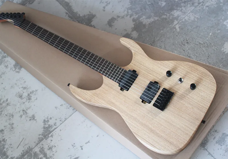 

Ash Body 6 Strings Electric Guitar with Fixed Bridge,Black Hardwares,Offer Customized