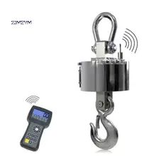ZJMZYM Новое поступление OCS-5T 5 тонные ручные пружинные Весы Беспроводной цифровые электронные подвесные крановые весы с Беспроводной ручной метр T/5 T/2 кг