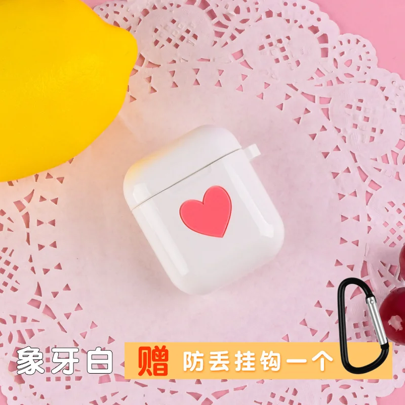 لطيف لينة حالة السيليكون ل AirPods حامي غطاء للكم الملونة حالة ل أبل الهواء القرون اللاسلكية سماعة صندوق تخزين