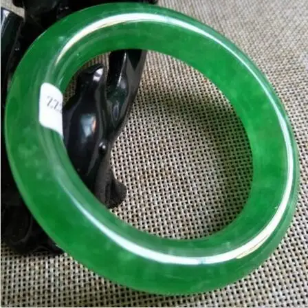

Certified Grade A 100% Natural Green Jadeite JADE Bracelet Bangle