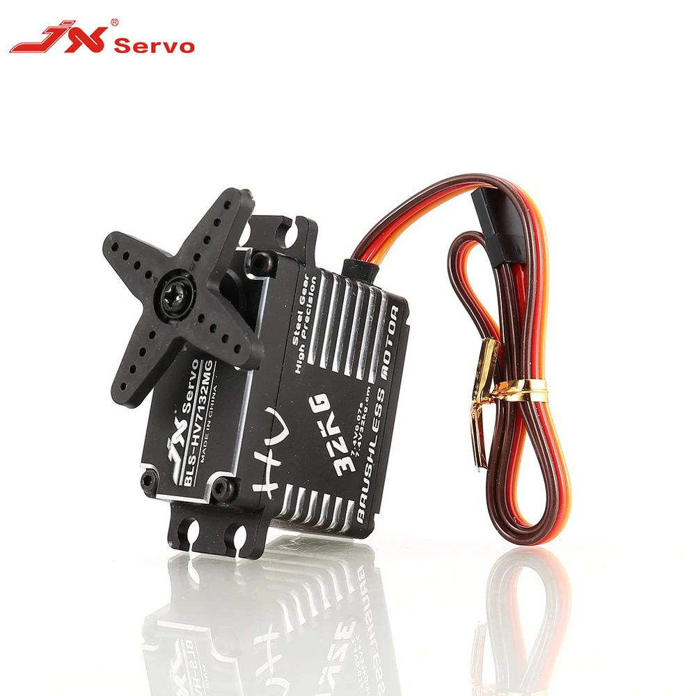

JX BLS-HV7132MG 32KG Metal Steer Digital Gear HV Brushless Servo for RC Car