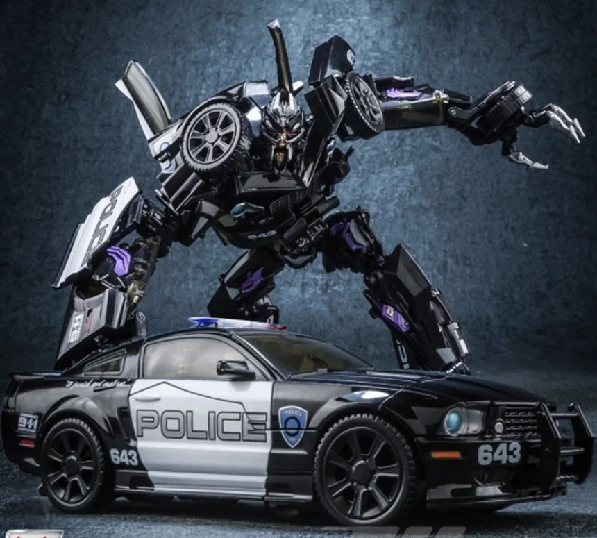 

Transformation HMB Barricade MPM05 Police Mode Movie Film MP Alloy Metal Oversize Collection KO Figure Robot Toys