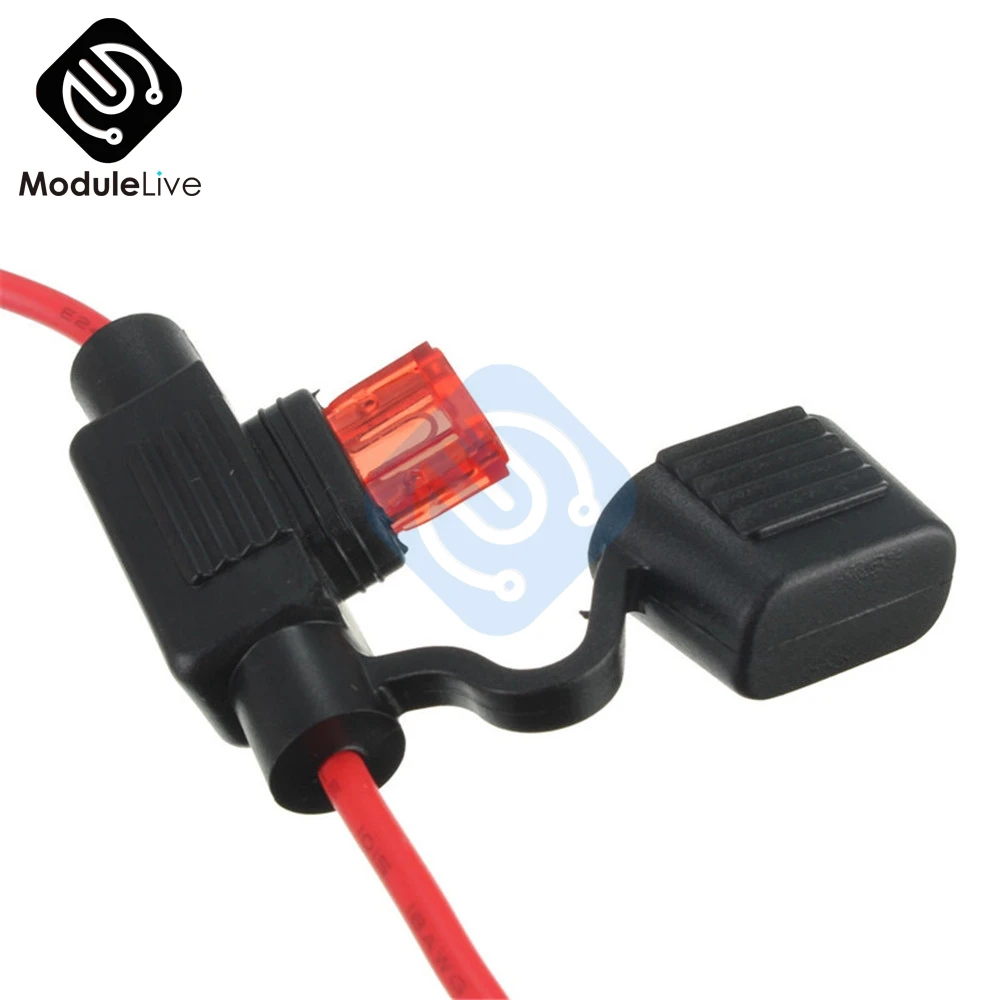 5 шт. водонепроницаемые держатели предохранителей на 10 А|in line fuse holder|in fuseblade blade |