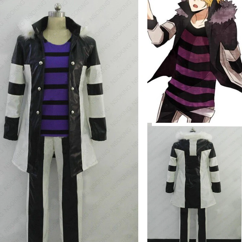 Аниме Hitman Reborn Belphegor косплей Десять лет спустя Superbia Squalo костюм на заказ |