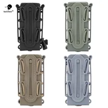 Тактические вентиляторы 9 мм Molle пистолет маг военный подсумок кобура Fastmag с зажимом для ремня и Molle мягкий пластиковый корпус Mag Чехол