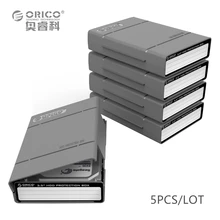 ORICO PHP-5S-GY Simple HDD Protector Box for 3.5″ HDD Case with Waterproof Function (No Hard Disk) — 5PCS/LOT-Gray