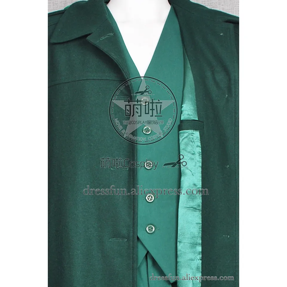 The Green Hornet Cosplay Britt Reid Costume Coat+Vest+Pants+Mask Full Set