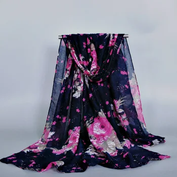 

10PCS/LOT LADIES printe floral viscose printe flower shawls head pashmina cotton hijab muslim wrap scarves/scarf 10pcs/lot