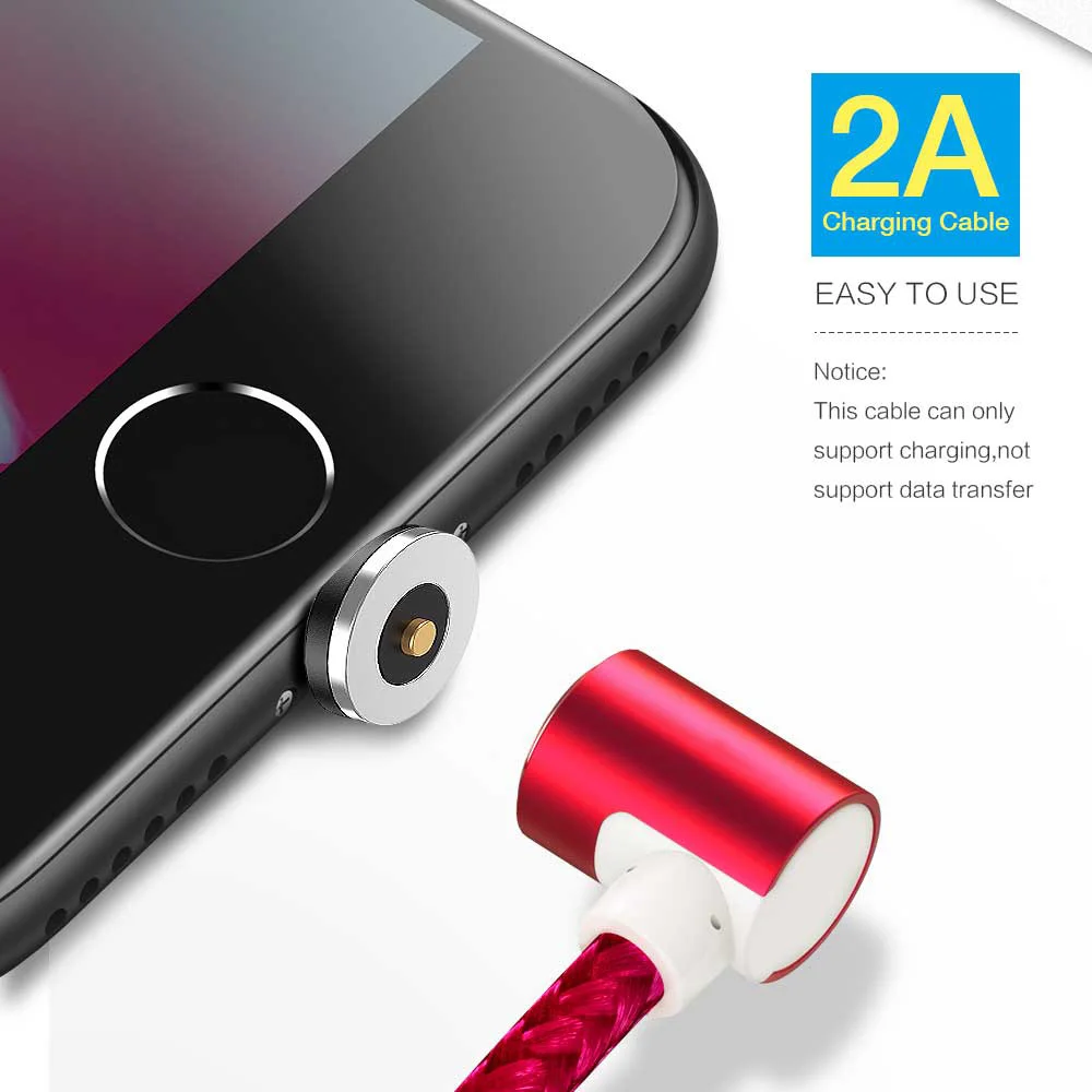 KISSCASE المغناطيسي الهاتف المحمول الكابلات ل فون المصغّر USB نوع C USB C كابل شحن سامسونج S10 هواوي P30 محول تهمة