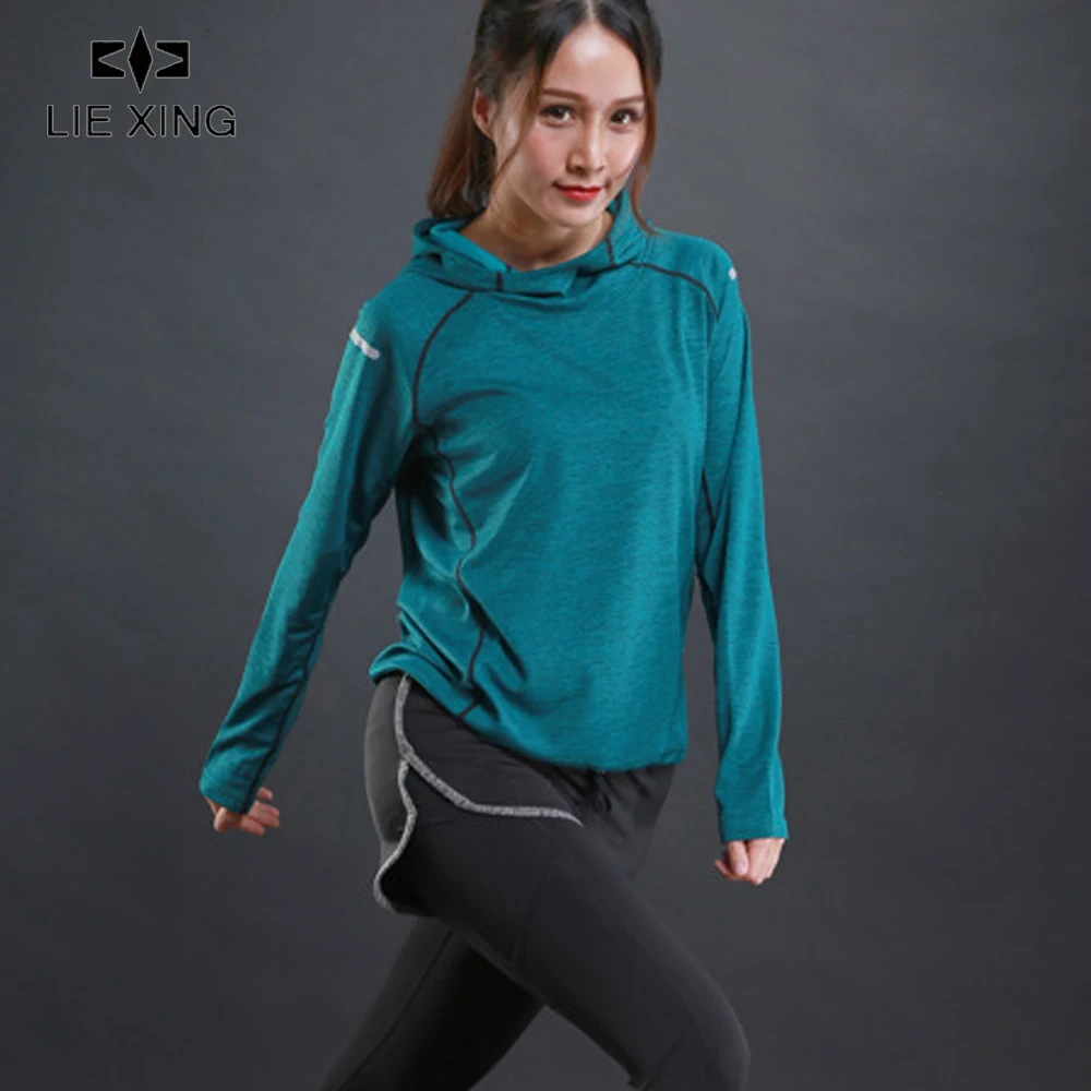 

LIEXING sport t shirt Quick Dry T-shirt Long Sleeve Top Sportswear Men Fitness Outdoor Running Clothing Jogging Training Shirt