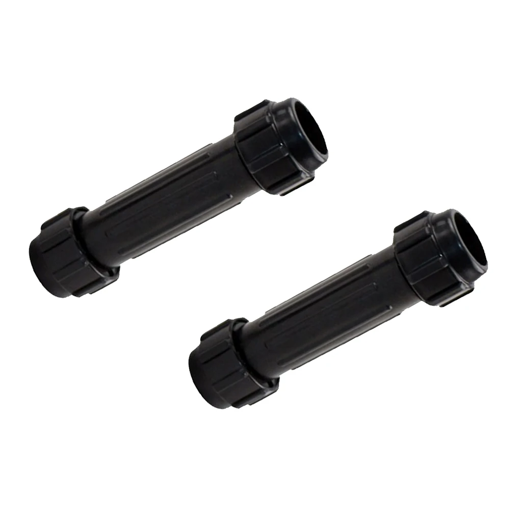 2 Pieces / Set SUP Paddle Connectors Screw Joint Replacement for Kayak Fishing Boat Canoe Inflatable Boat Oars Accessories