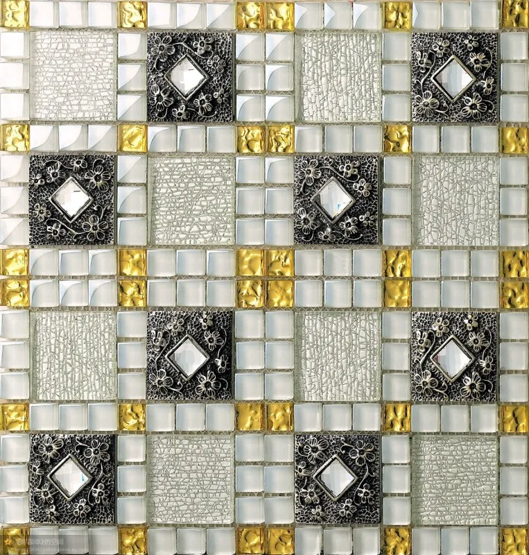 new arrival crystal glass mosaic tiles resin embossing flower carving design art tile home hotel wall diamond deco backsplash on aliexpresscom alibaba