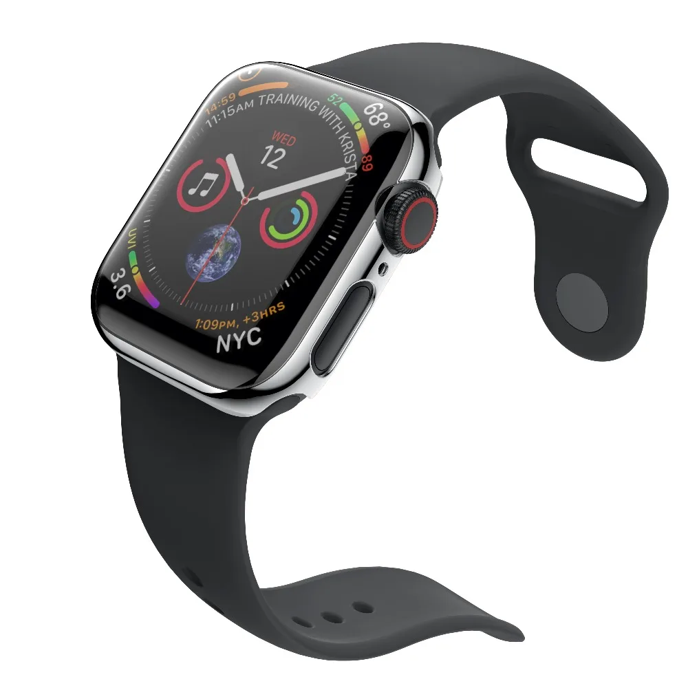 Hard Screen Protector Cover for Apple Watch Case Series 4 40mm 44mm Electroplating Plastic Hard PC for Apple Watch Case Series 4 Hard Screen Protector Cover for Apple Watch Case Series 4 40mm 44mm Electroplating Plastic Hard PC for Apple Watch Case Series 4