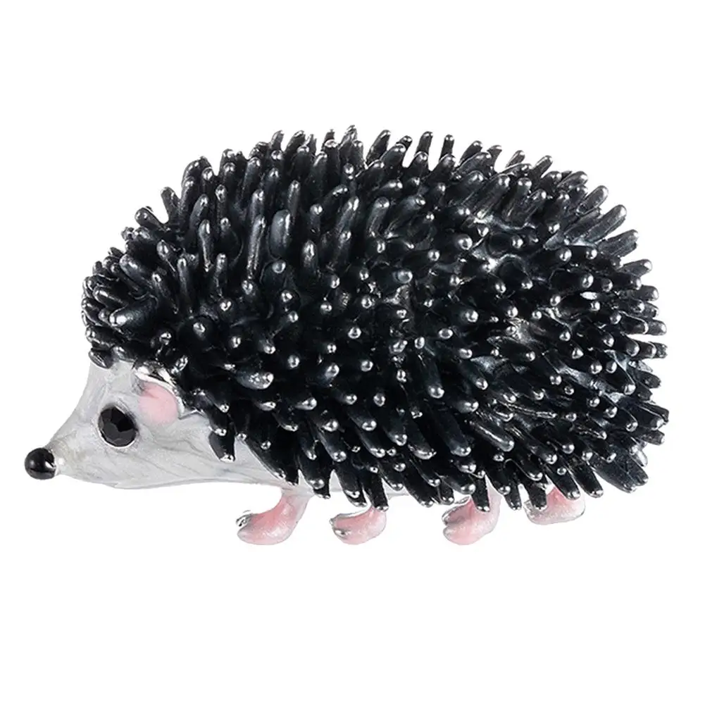 

Cute Hedgehog Shape Brooch Pin Women Enamel Animal Jewelry Backpack