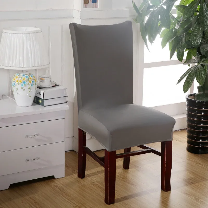 Спандекс эластичный чехол для обеденного стула с принтом современный Съемный Анти-грязный чехол для сидений на кухне эластичный чехол для кресла для банкета