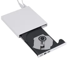 2016 Newest black USB 2.0 External CD+-RW DVD+-RW DVD-RAM Burner Drive Writer For Laptop PC