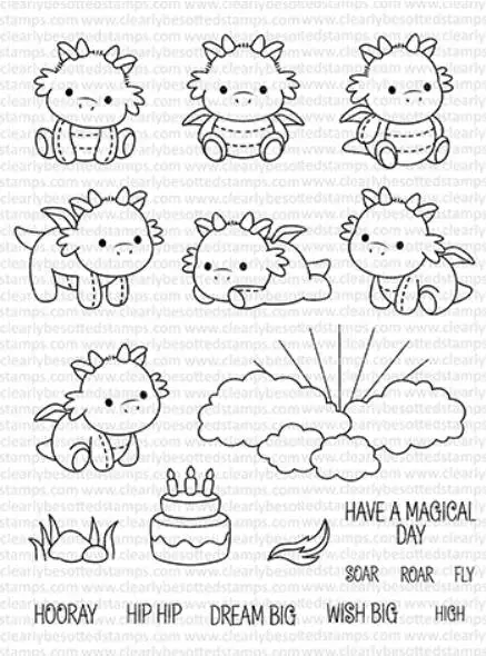 

Dragon AwardTransparent Clear Silicone Stamp/Seal for DIY scrapbooking/photo album Decorative clear stamp A1080