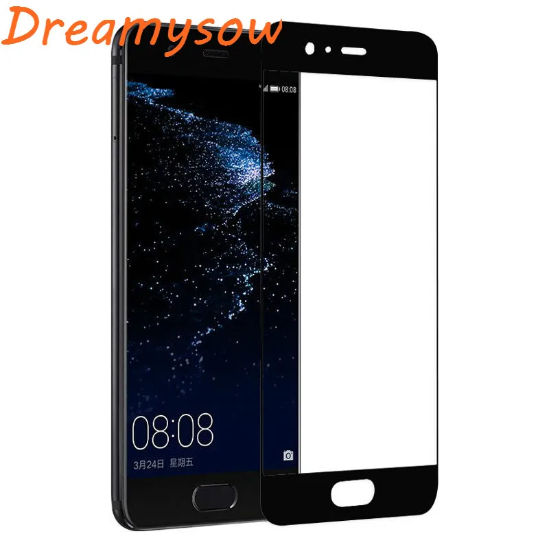 Полное покрытие закаленное стекло для Huawei Ascend P10 Plus P9 Lite P8 V9 P20 Honor 8 Защитная пленка