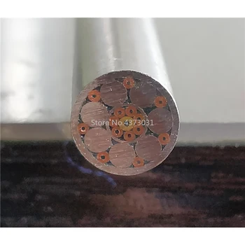 

8mm Mosaic pin Rivets for knife handle screw brass Mosaics Rivets nail steel tube More design exquisite style length 9cm #P32