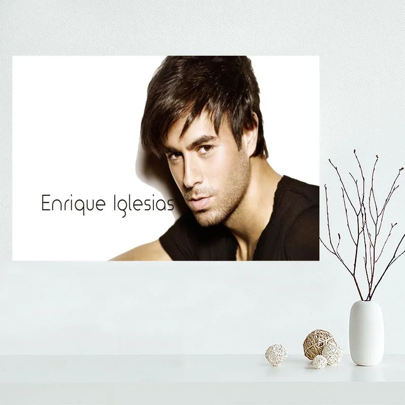 Buy Custom Enrique Iglesias canvas poster Home