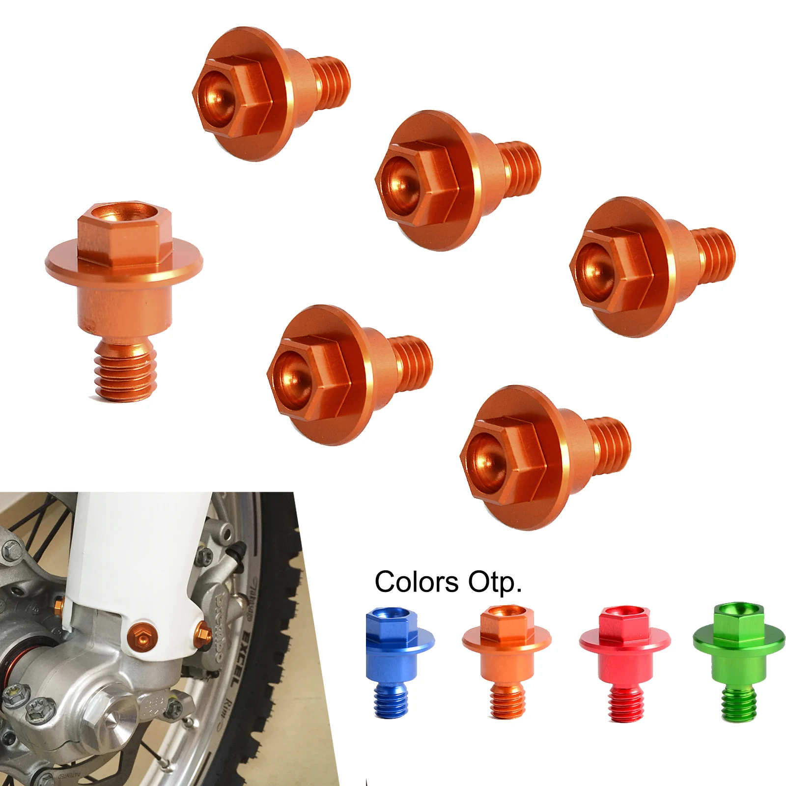 Передняя вилка защитный болт винт для KTM SX SXF EXC EXCF XC XCF 125 250 350 450 Husqvarna TC/FC/TE/FE/FEI/TX/FX