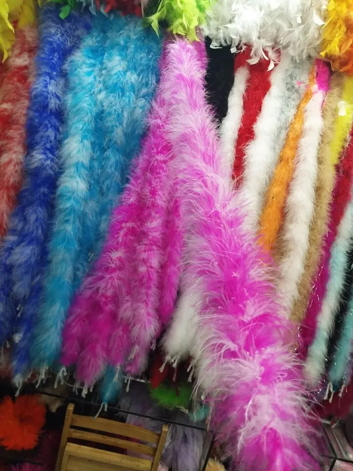New product! 2m / 1pcs High Quality (Rose / White) Feather Boa