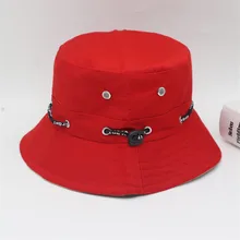 Стиль Мода к поп отверстие железо Длинные ленты ведро Шапки популярная модель cap пары колпачок для лета