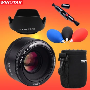 

YONGNUO YN 50MM F1.8 Large Aperture Auto Focus Lens For Canon EF Mount EOS 760D 750D 700D 70D 80D 1300D 7D 6D 5D Camera ,AF/MF