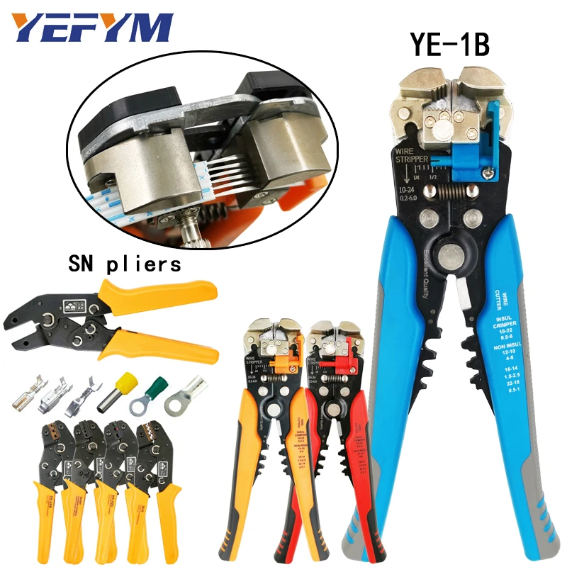 5 way Quality Crimping//stripping Tool for automotive terminals